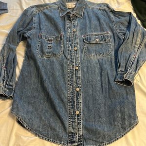 Vintage workwear denim sz:small
